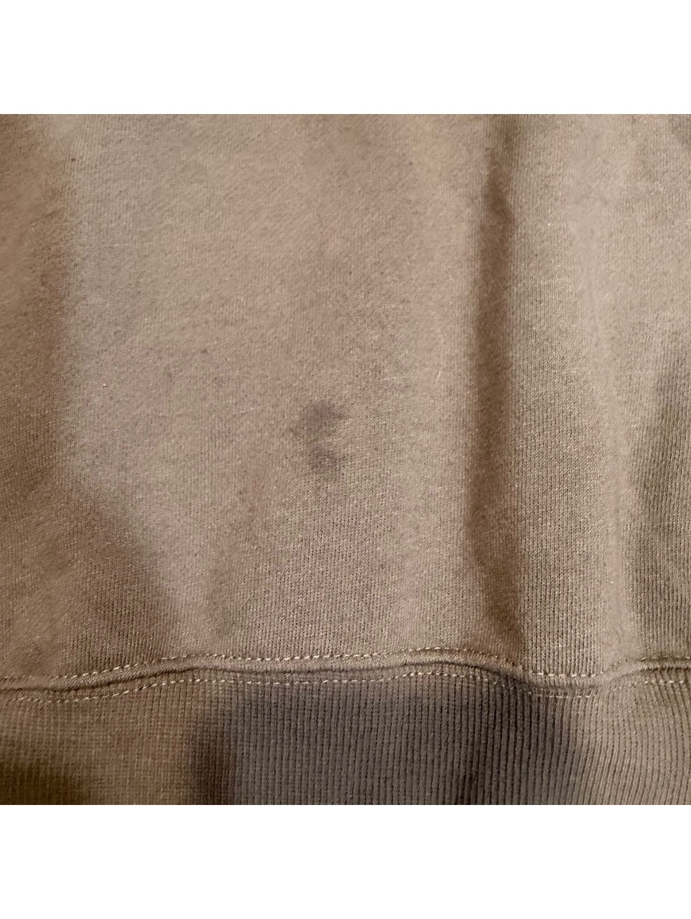 Reflex New York City Crewneck Sweatshirt Oversized Taupe Pullover M - Picture 2 of 9